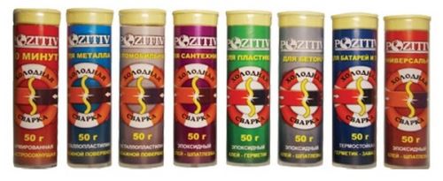 виды клеев холодная сварка